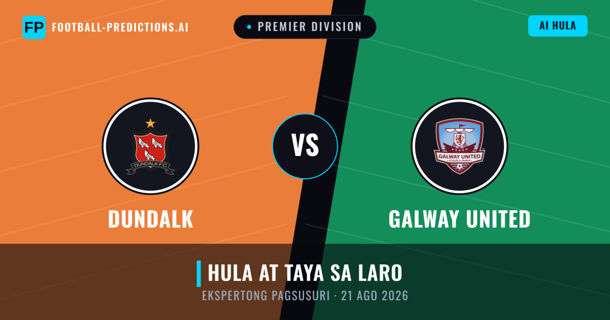 Dundalk vs Galway United — hula at preview ng laban