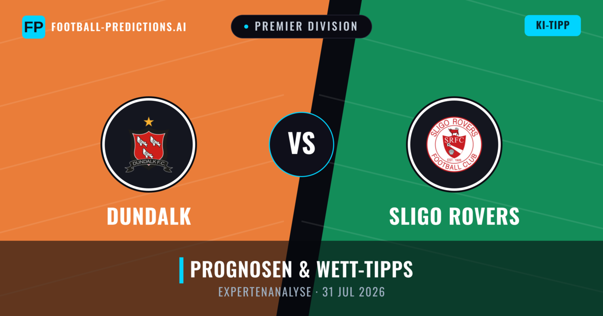 Dundalk vs Sligo Rovers — Prognose und Spielvorschau