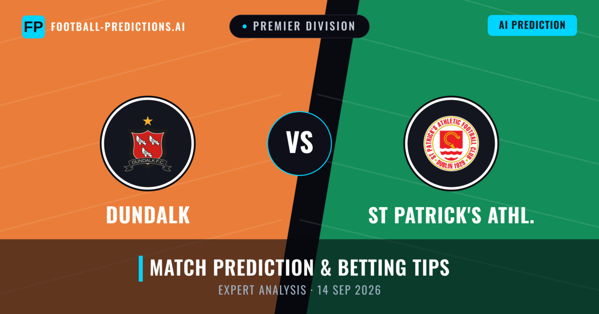 Dundalk vs St Patrick's Athl. — match prediction & preview