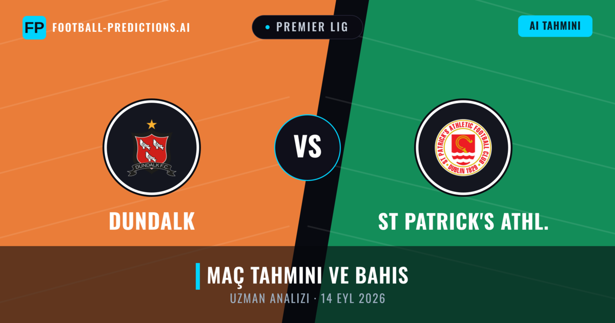 Dundalk - St Patrick's Athl. — maç tahmini ve önizleme