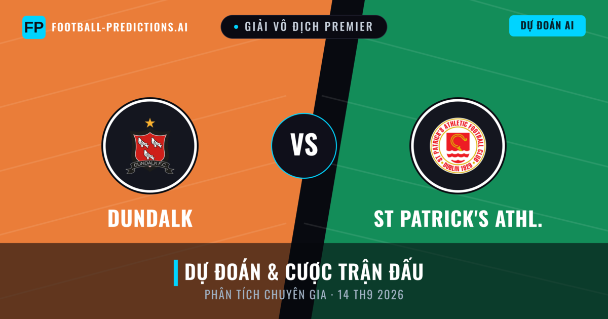 Dundalk vs St Patrick's Athl. — dự đoán và xem trước trận đấu
