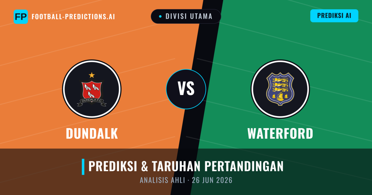 Dundalk vs Waterford — prediksi dan pratinjau pertandingan