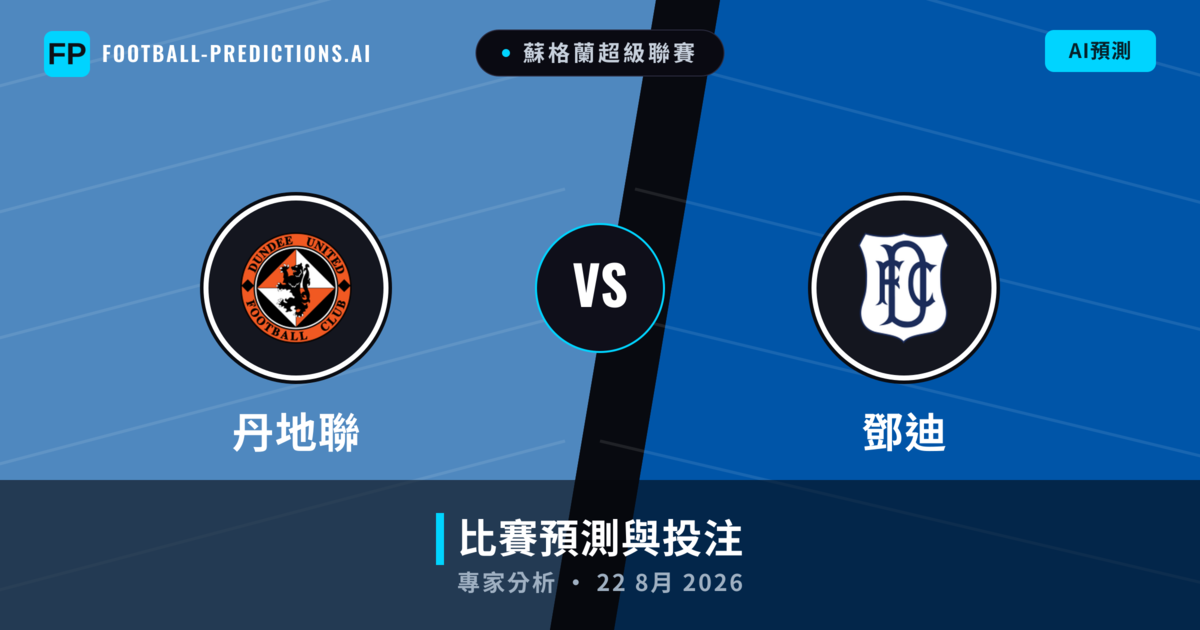 丹地聯 vs 鄧迪 — 比赛预测和前瞻