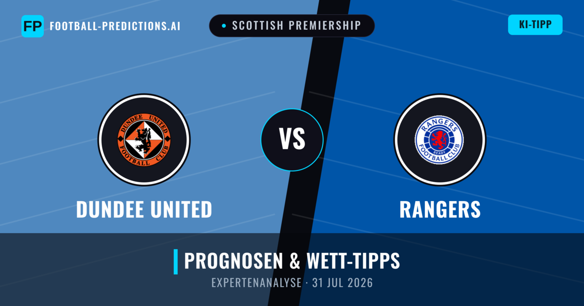 Dundee United vs Rangers — Prognose und Spielvorschau