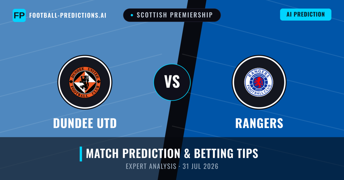 Dundee Utd vs Rangers — match prediction & preview