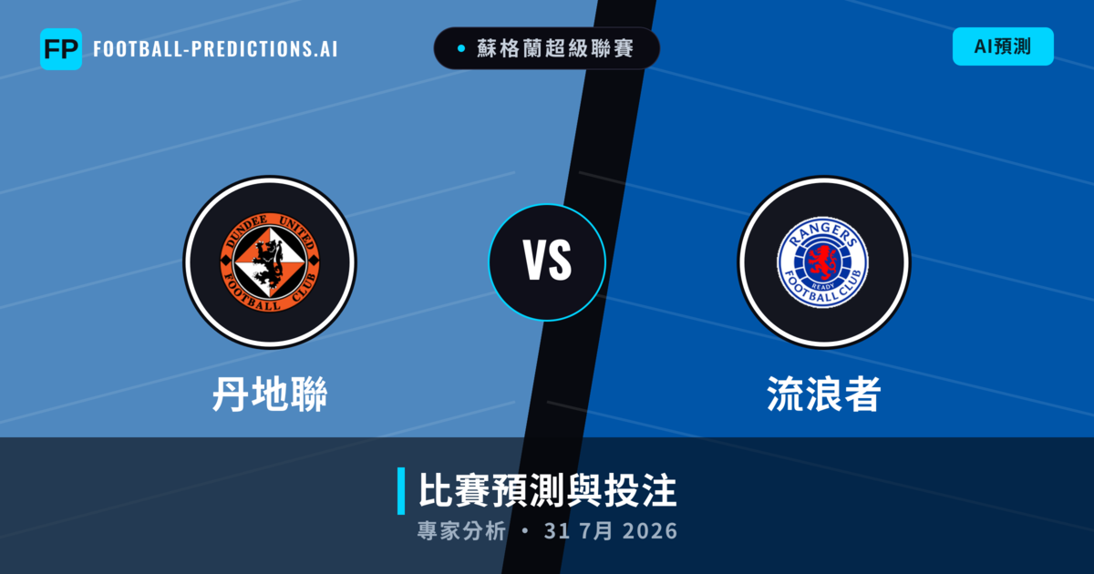 丹地聯 vs 流浪者 — 比赛预测和前瞻