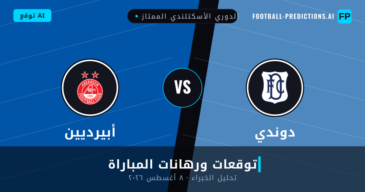 دوندي ضد أبيرديين — توقعات ومعاينة المباراة