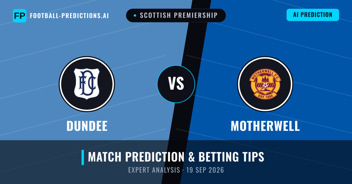 Dundee vs Motherwell — match prediction & preview