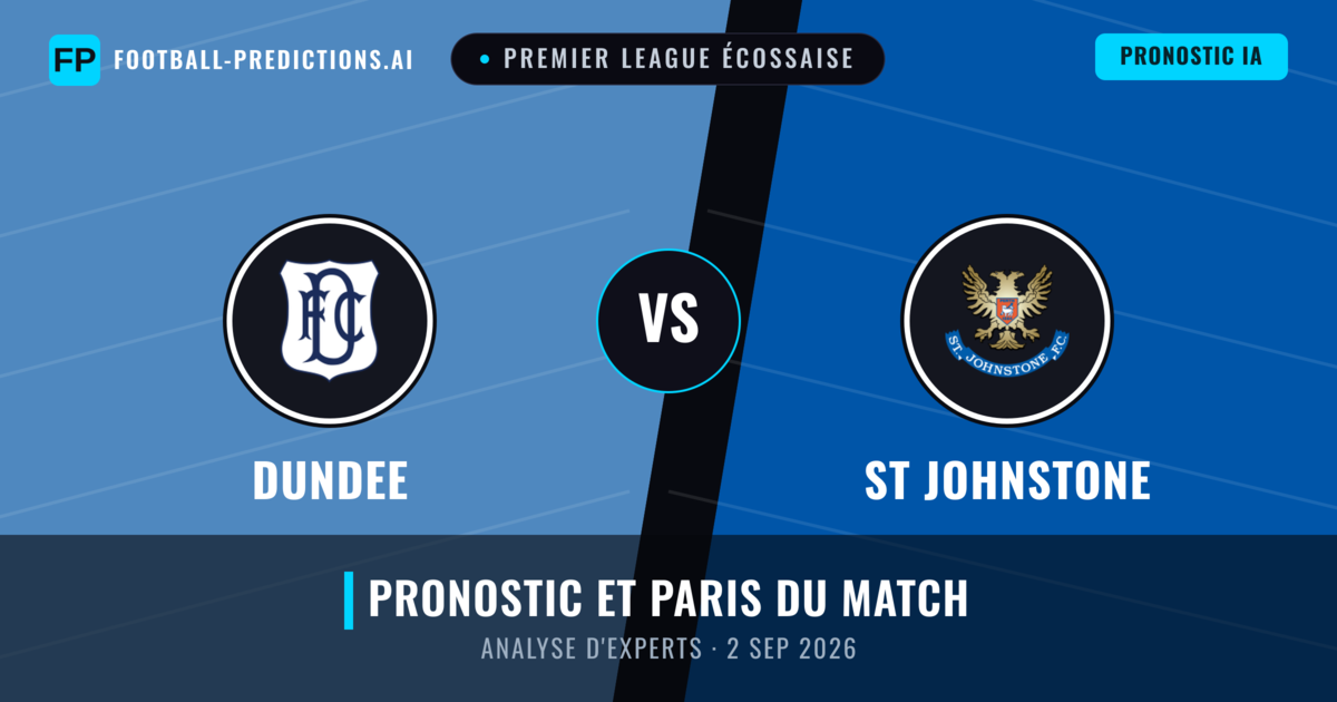 Dundee vs St Johnstone — pronostic et avant-match