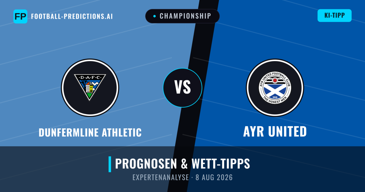 Dunfermline Athletic vs Ayr United — Prognose und Spielvorschau