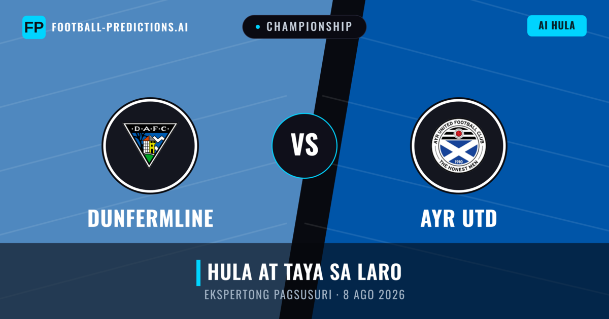 Dunfermline vs Ayr Utd — hula at preview ng laban