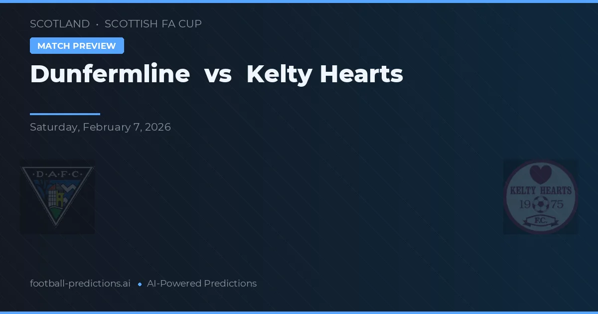 Dunfermline - Kelty Hearts — maç tahmini ve önizleme