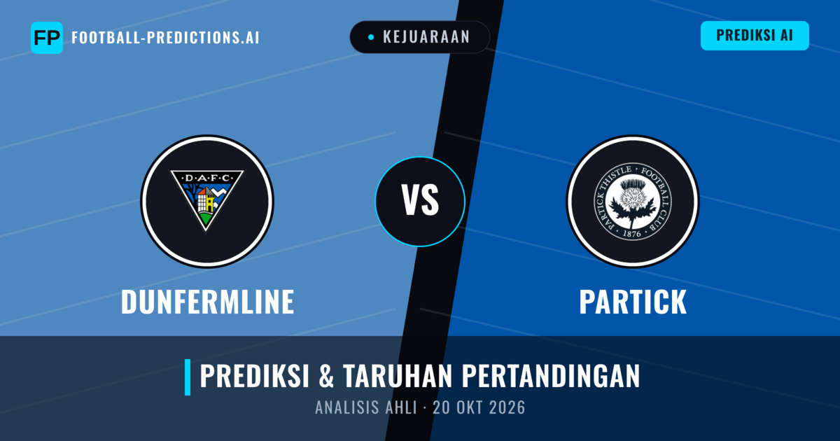 Dunfermline vs Partick Thistle — prediksi dan pratinjau pertandingan