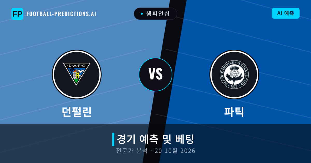 던펄린 대 파틱 — 경기 예측 및 프리뷰