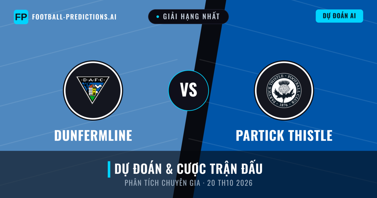 Dunfermline vs Partick Thistle — dự đoán và xem trước trận đấu