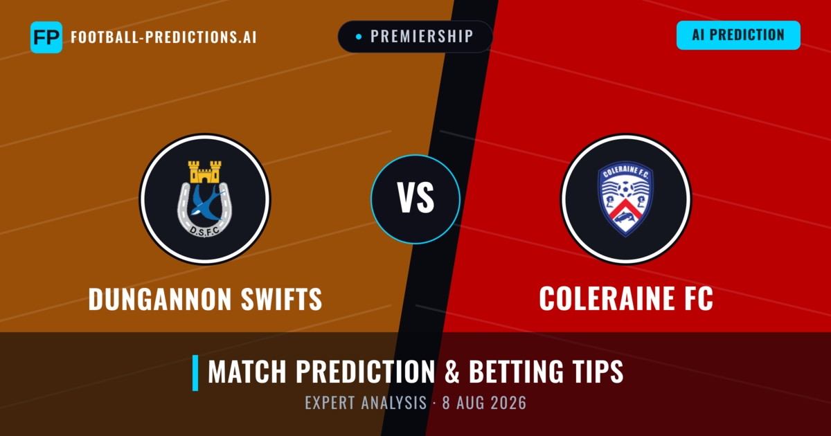 Dungannon Swifts vs Coleraine FC — match prediction & preview