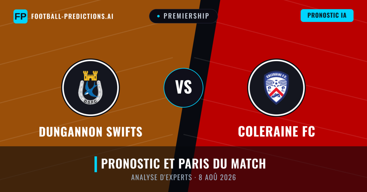 Dungannon Swifts vs Coleraine FC — pronostic et avant-match