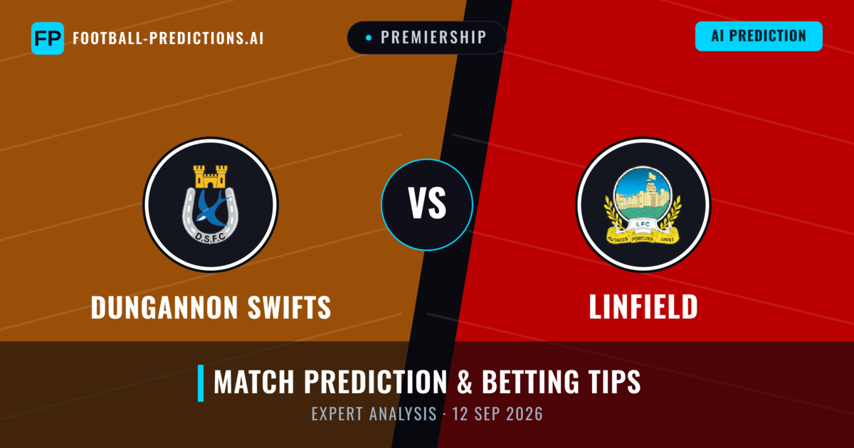 Dungannon Swifts vs Linfield — match prediction & preview