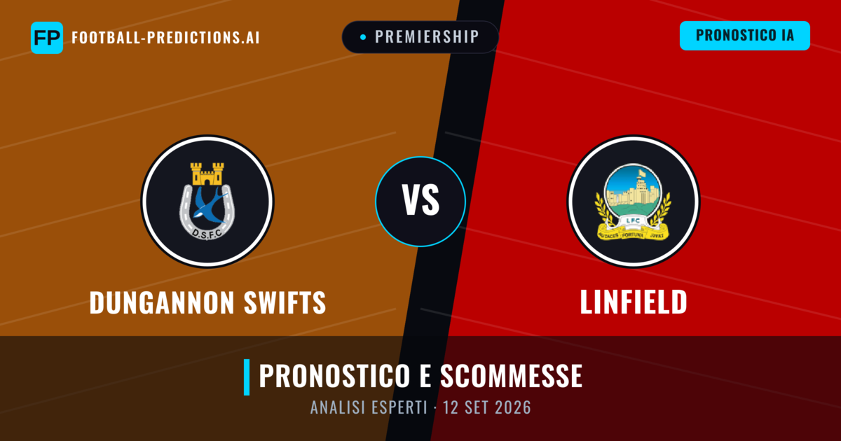 Dungannon Swifts vs Linfield — pronostico e anteprima del match