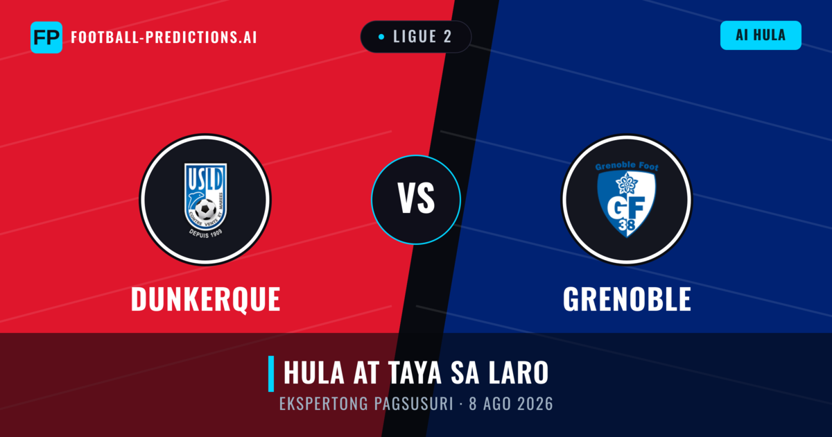 Dunkerque vs Grenoble — hula at preview ng laban