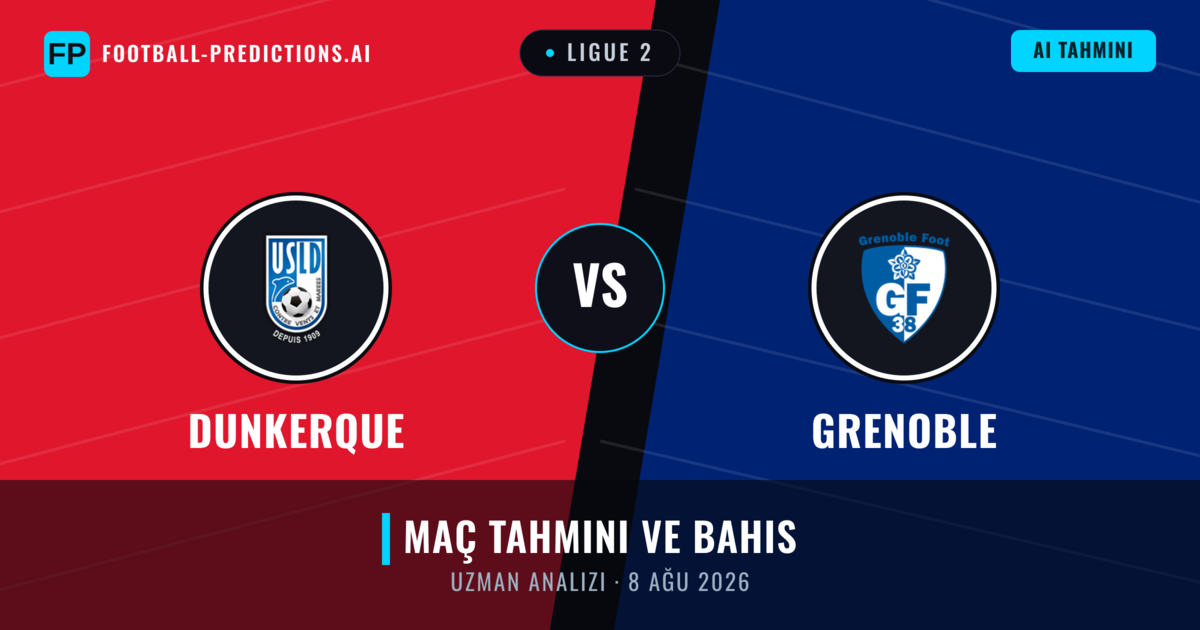Dunkerque - Grenoble — maç tahmini ve önizleme