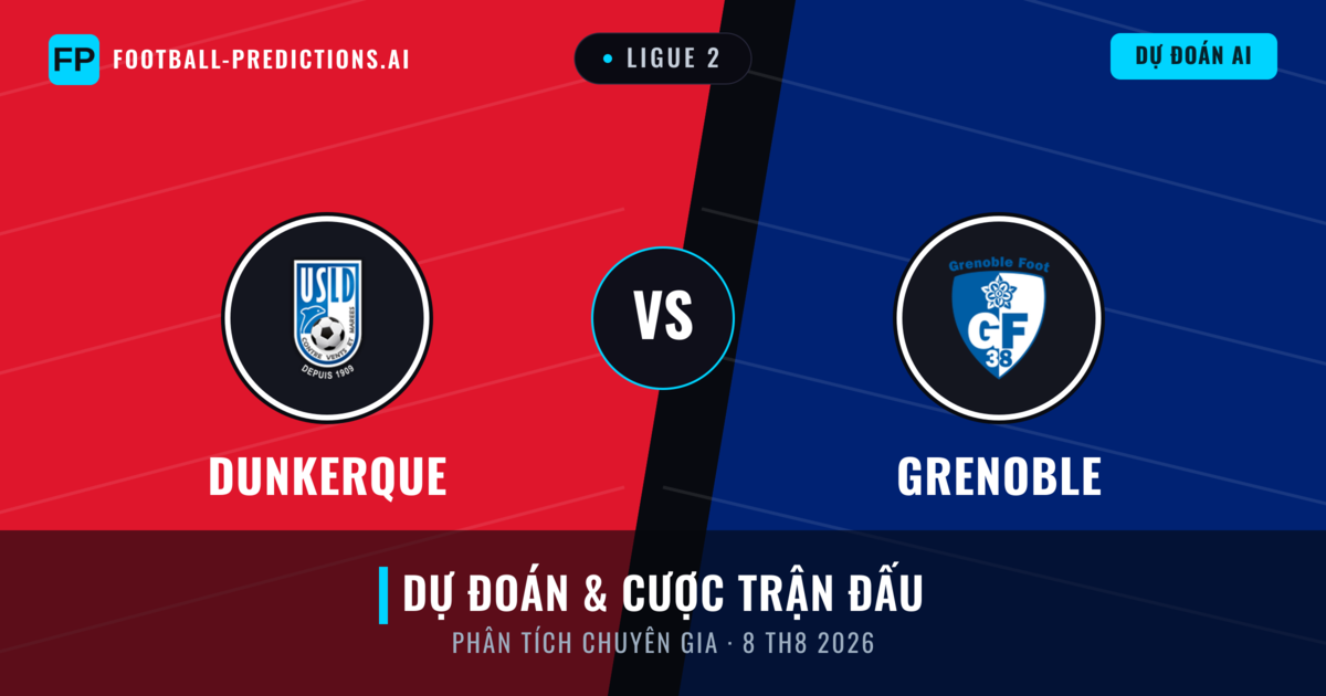 Dunkerque vs Grenoble — dự đoán và xem trước trận đấu
