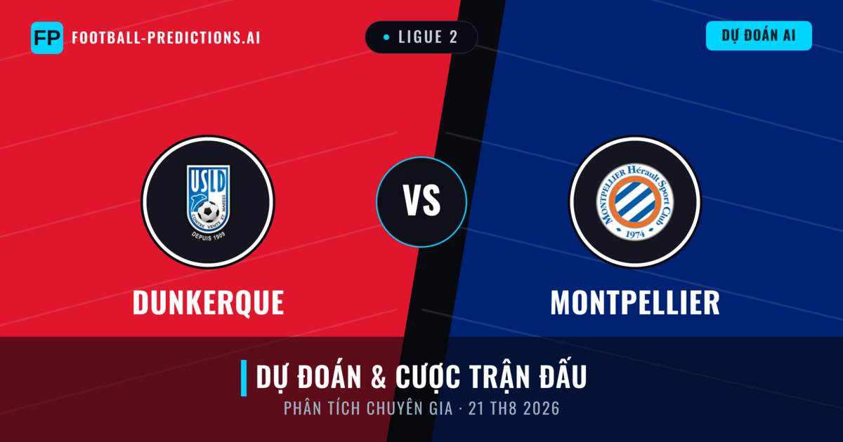 Dunkerque vs Montpellier — dự đoán và xem trước trận đấu