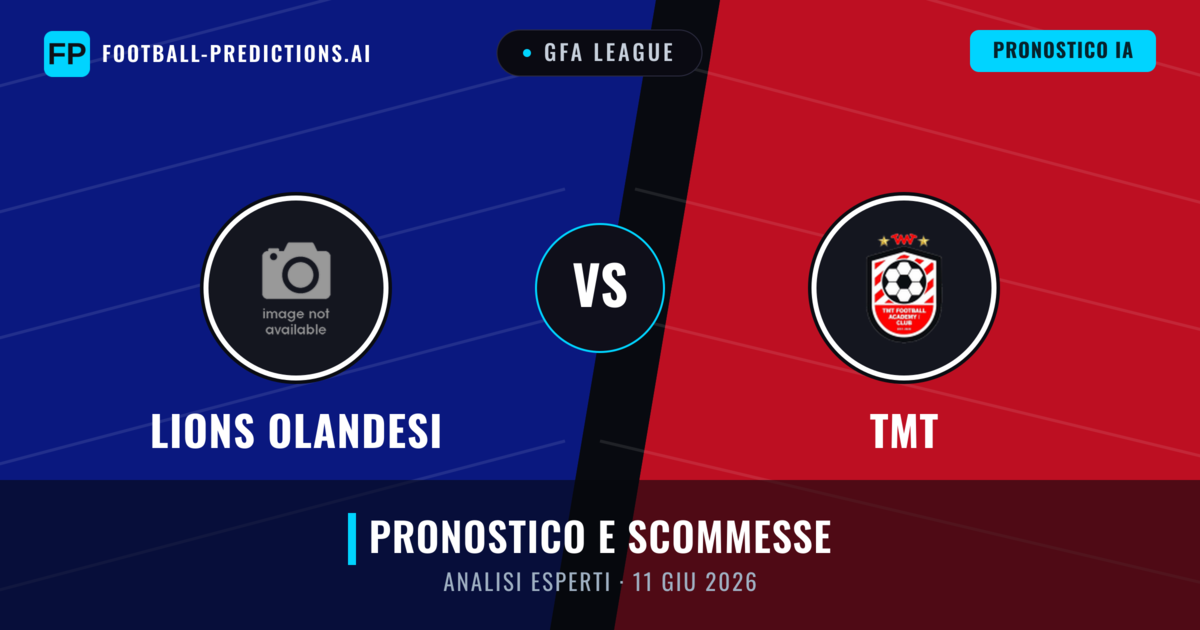 Lions Olandesi vs TMT — pronostico e anteprima del match