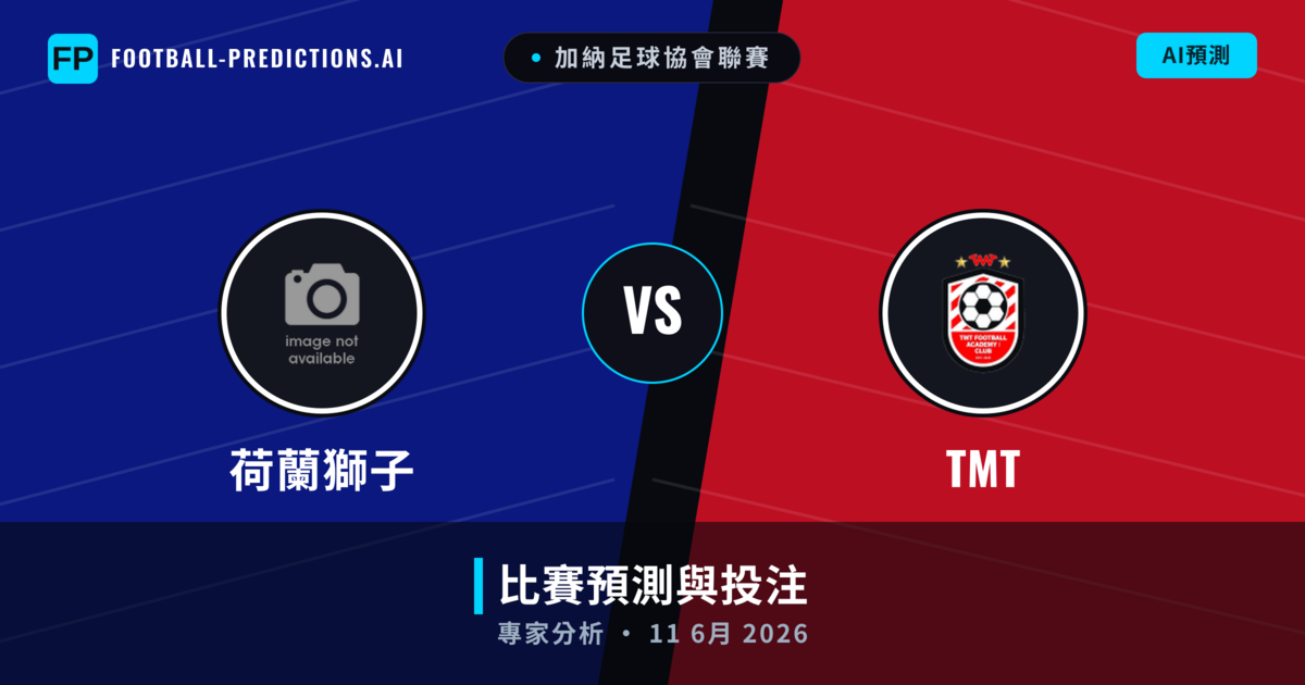 荷蘭獅子 vs TMT — 比赛预测和前瞻