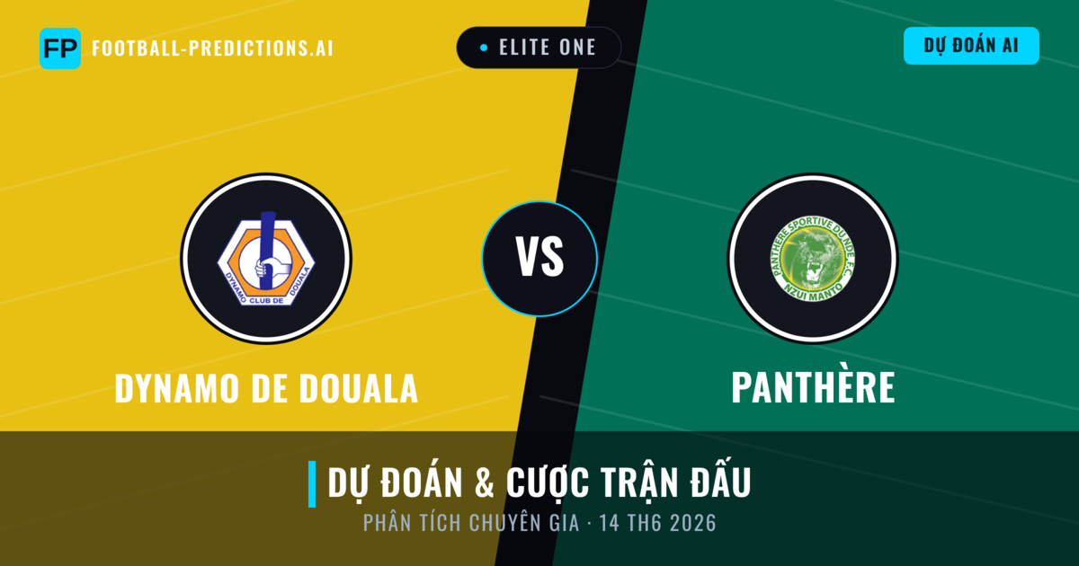 Dynamo de Douala vs Panthère — dự đoán và xem trước trận đấu