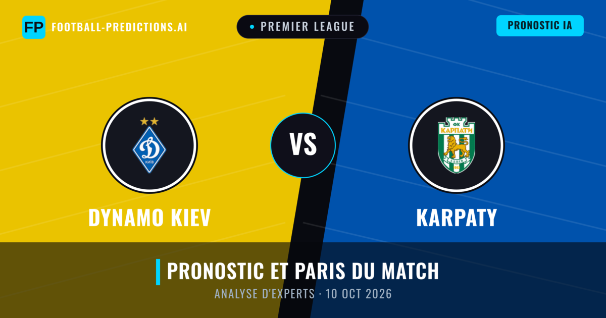 Dynamo Kiev vs Karpaty — pronostic et avant-match