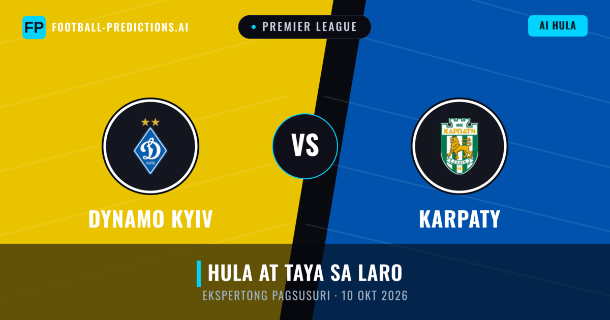 Dynamo Kyiv vs Karpaty — hula at preview ng laban