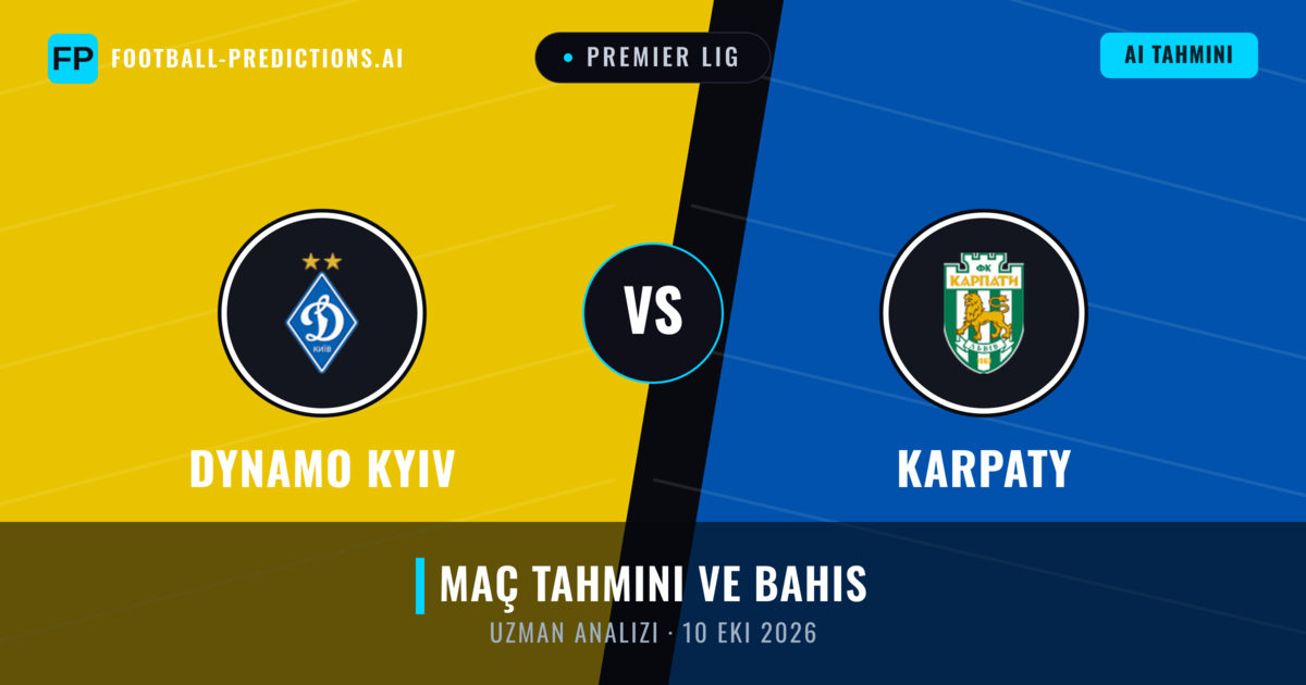 Dynamo Kyiv - Karpaty — maç tahmini ve önizleme