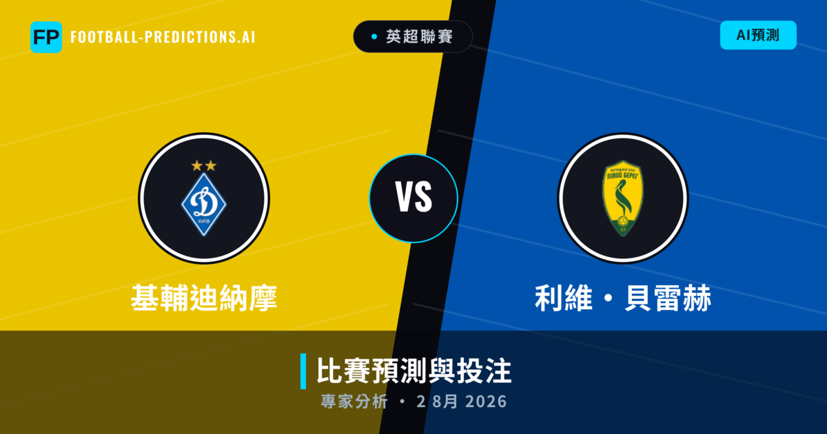 基輔迪納摩 vs 利維·貝雷赫 — 比赛预测和前瞻