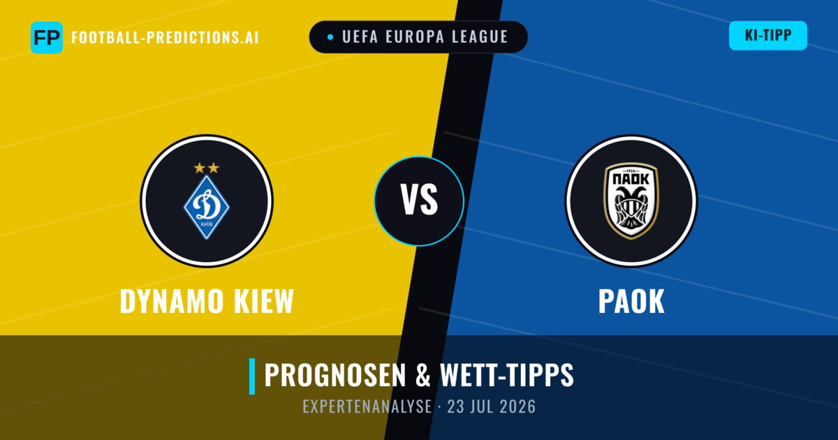 Dynamo Kiew vs PAOK — Prognose und Spielvorschau
