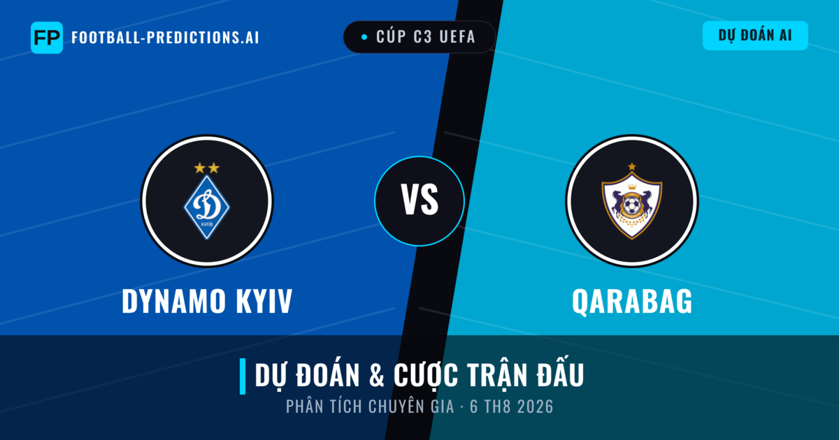 Dynamo Kyiv vs Qarabag — dự đoán và xem trước trận đấu