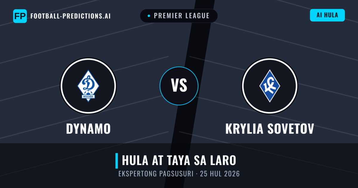 Dynamo vs Krylia Sovetov — hula at preview ng laban