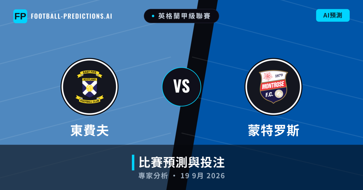 東費夫 vs 蒙特罗斯 — 比赛预测和前瞻