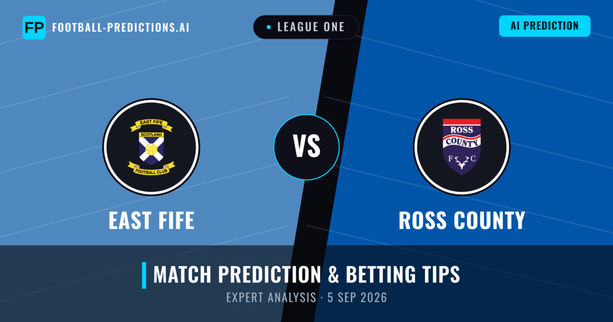 East Fife vs Ross County — match prediction & preview