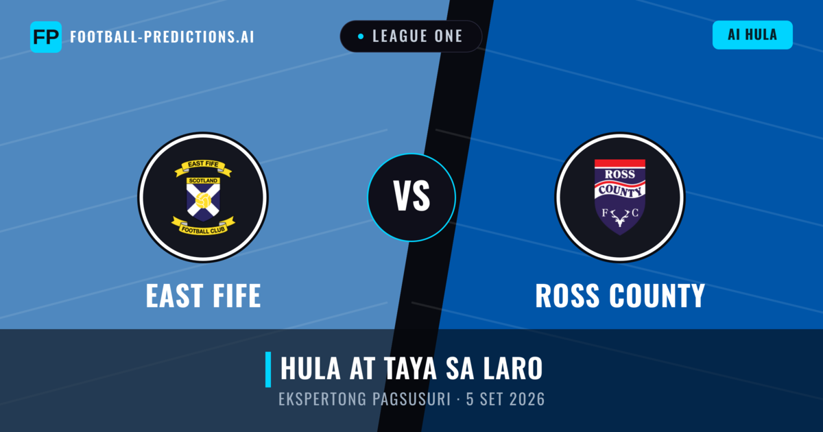East Fife vs Ross County — hula at preview ng laban