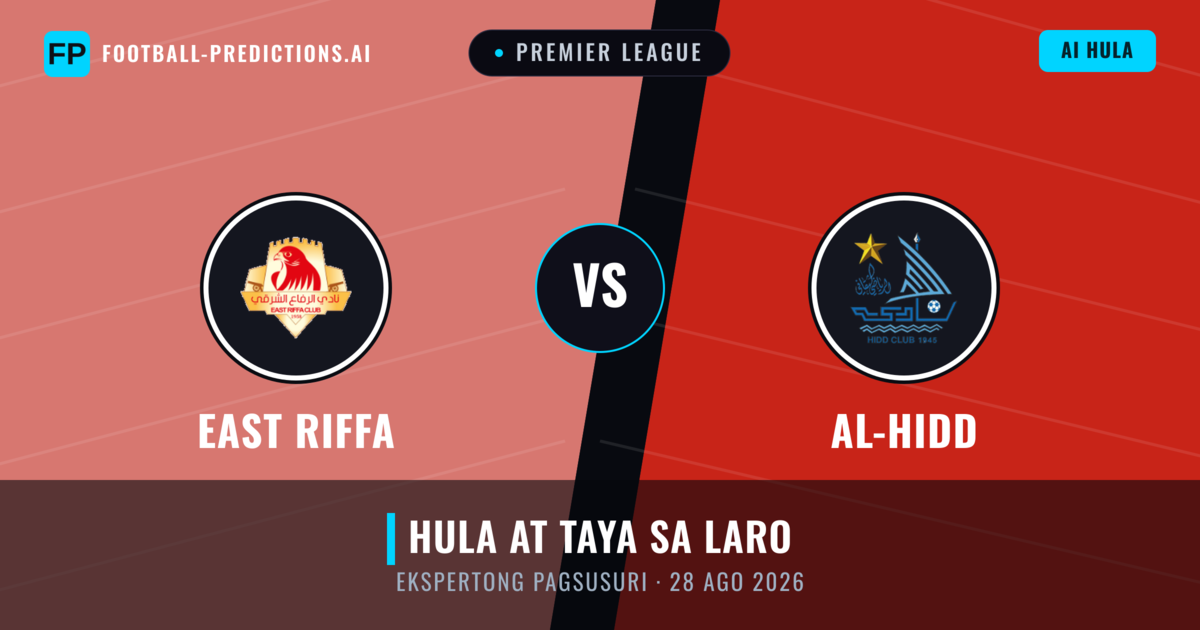 East Riffa vs Al-Hidd — hula at preview ng laban