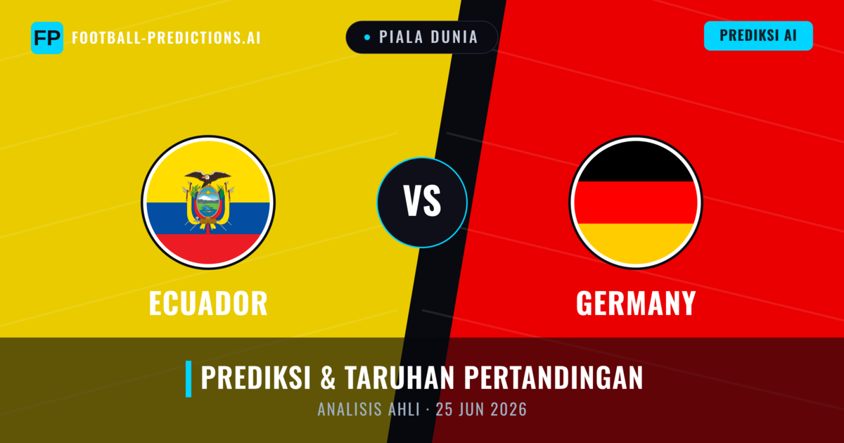 Ekuador vs Jerman — prediksi dan pratinjau pertandingan