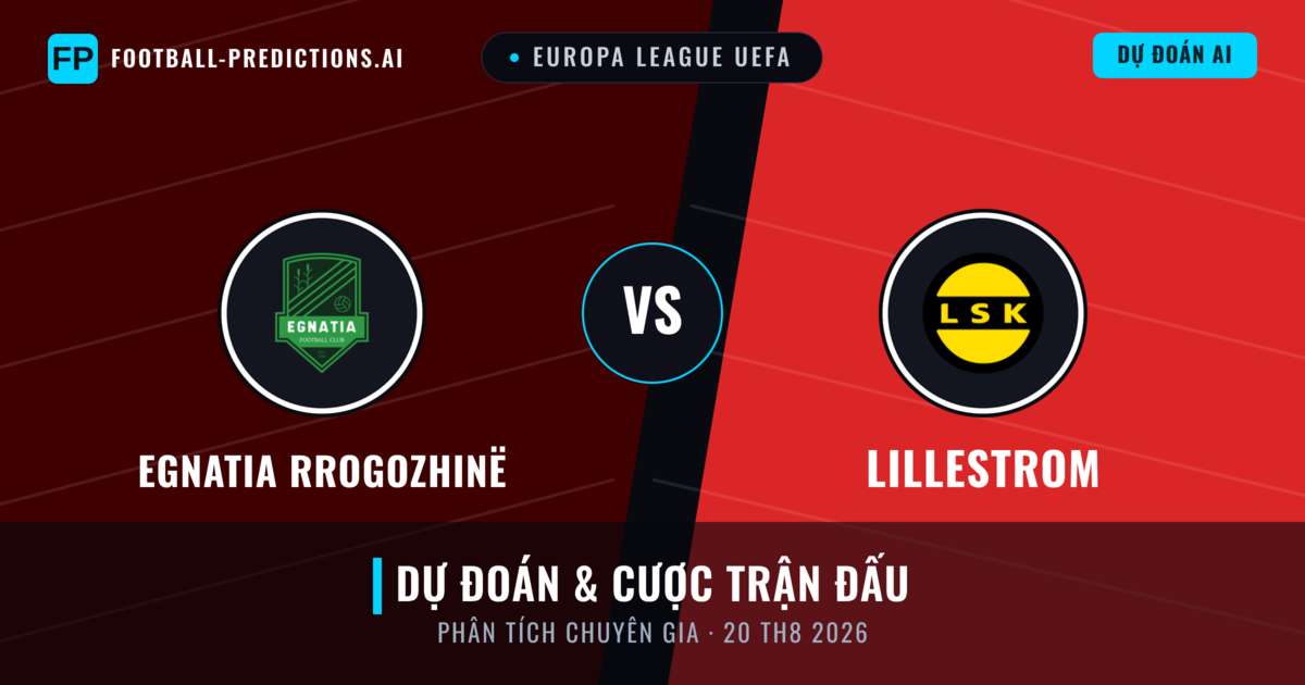 Egnatia Rrogozhinë vs Lillestrom — dự đoán và xem trước trận đấu