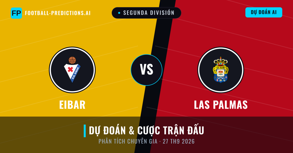 Eibar vs Las Palmas — dự đoán và xem trước trận đấu