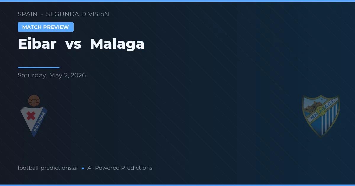 أيبار (إسبانيا) vs مالاجا preview