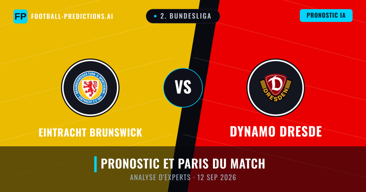 Eintracht Brunswick vs Dynamo Dresde — pronostic et avant-match