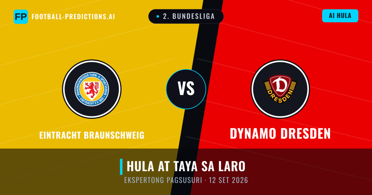 Eintracht Braunschweig vs Dynamo Dresden — hula at preview ng laban