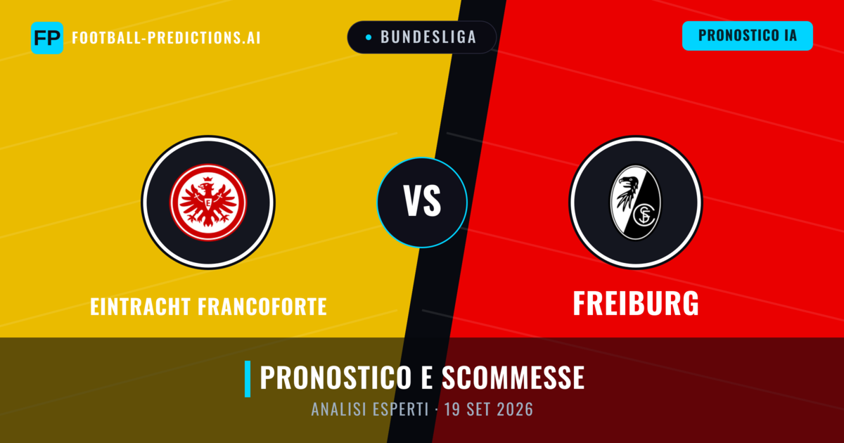 Eintracht Francoforte vs Freiburg — pronostico e anteprima del match