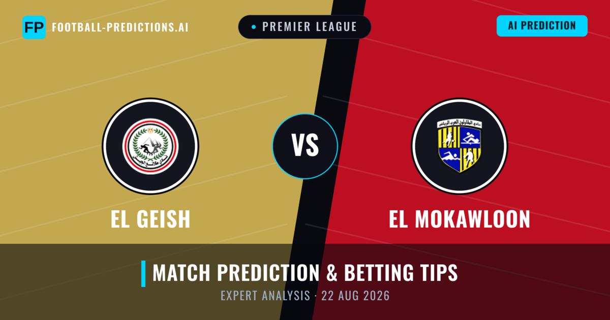 El Geish vs El Mokawloon — match prediction & preview