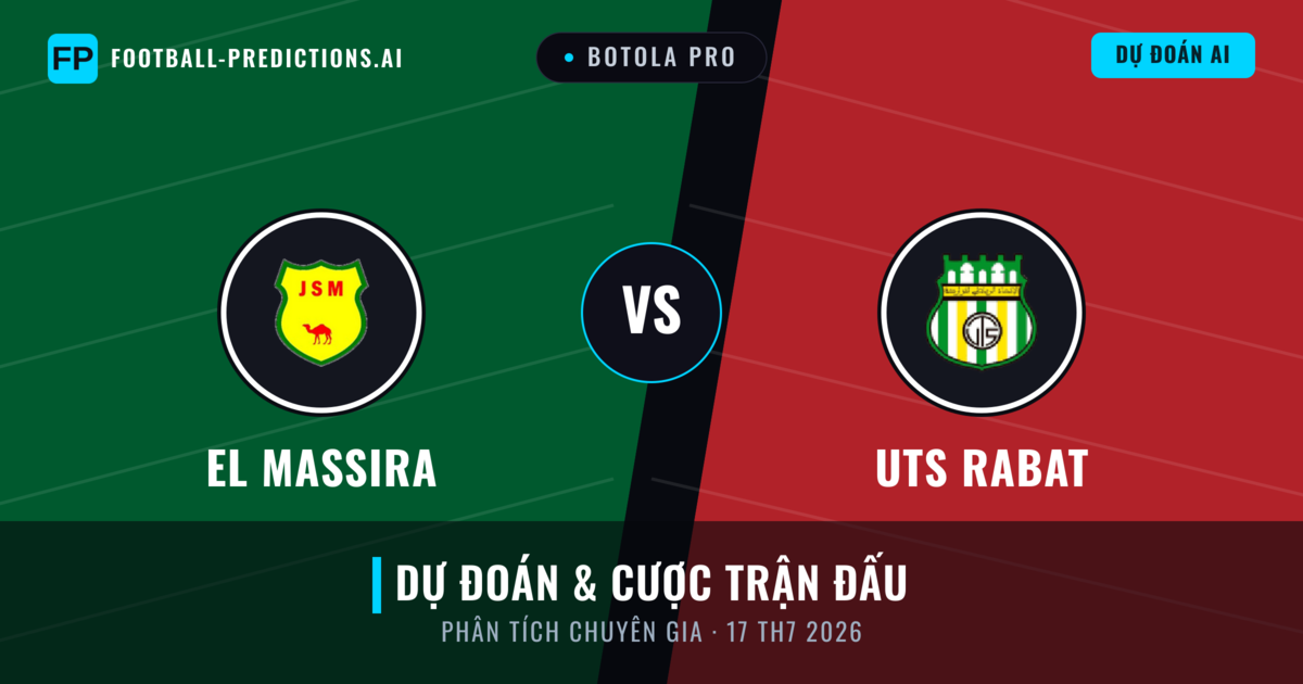 El Massira vs UTS Rabat — dự đoán và xem trước trận đấu